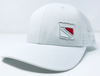 *LIMITED EDITION* White 3D Ghost Logo Trucker Hat